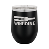 12 oz. Insulated Stainless Steel Stemless Wine Glass