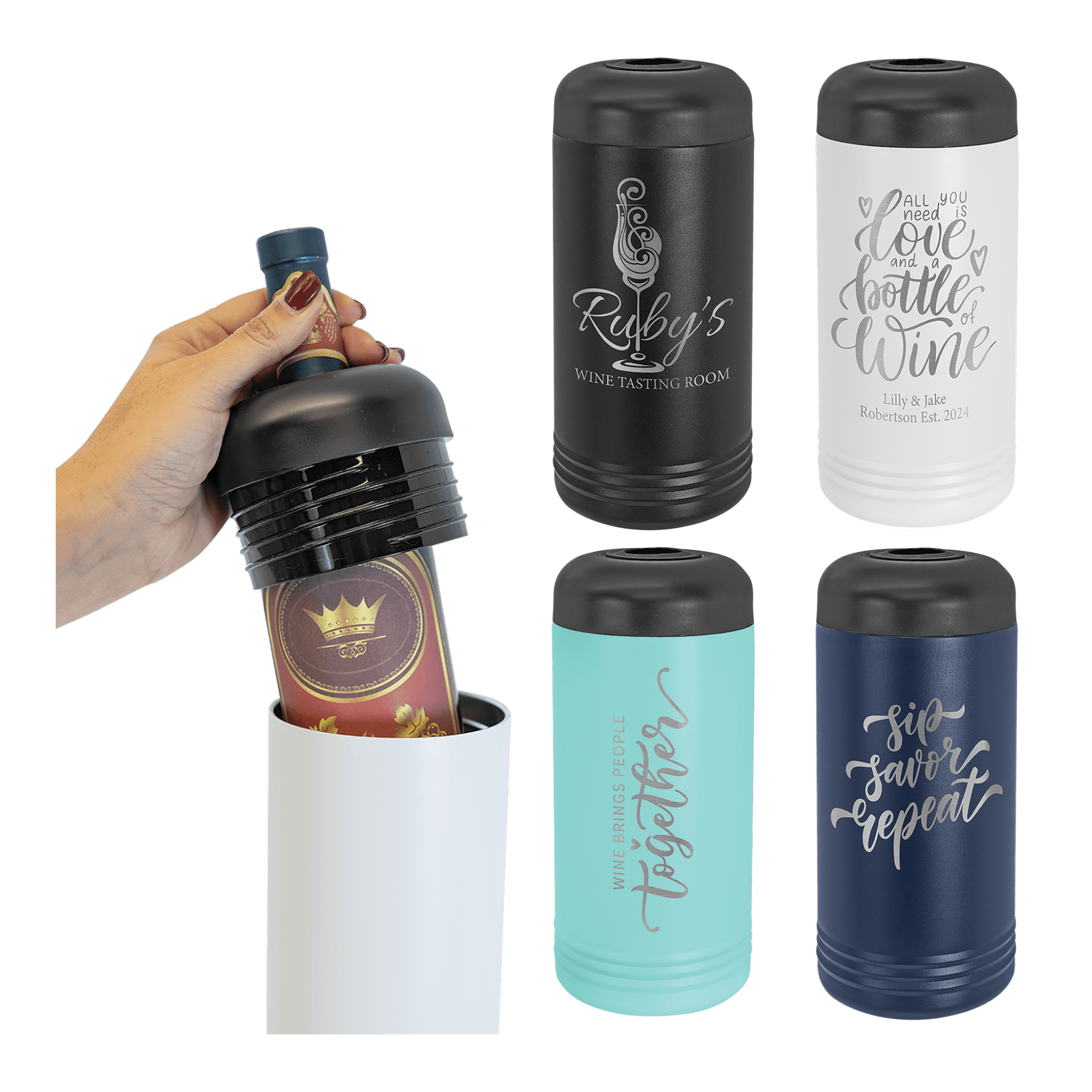 Insulated Stainless Steel Wine Chiller