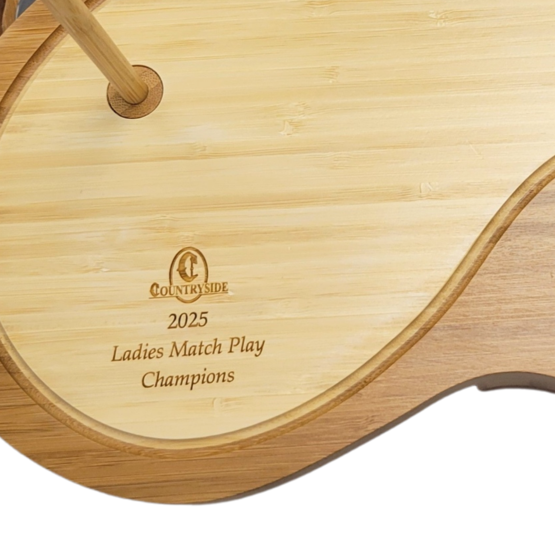Sand Trap Golf Cheese Cutting Board w/6 Tools