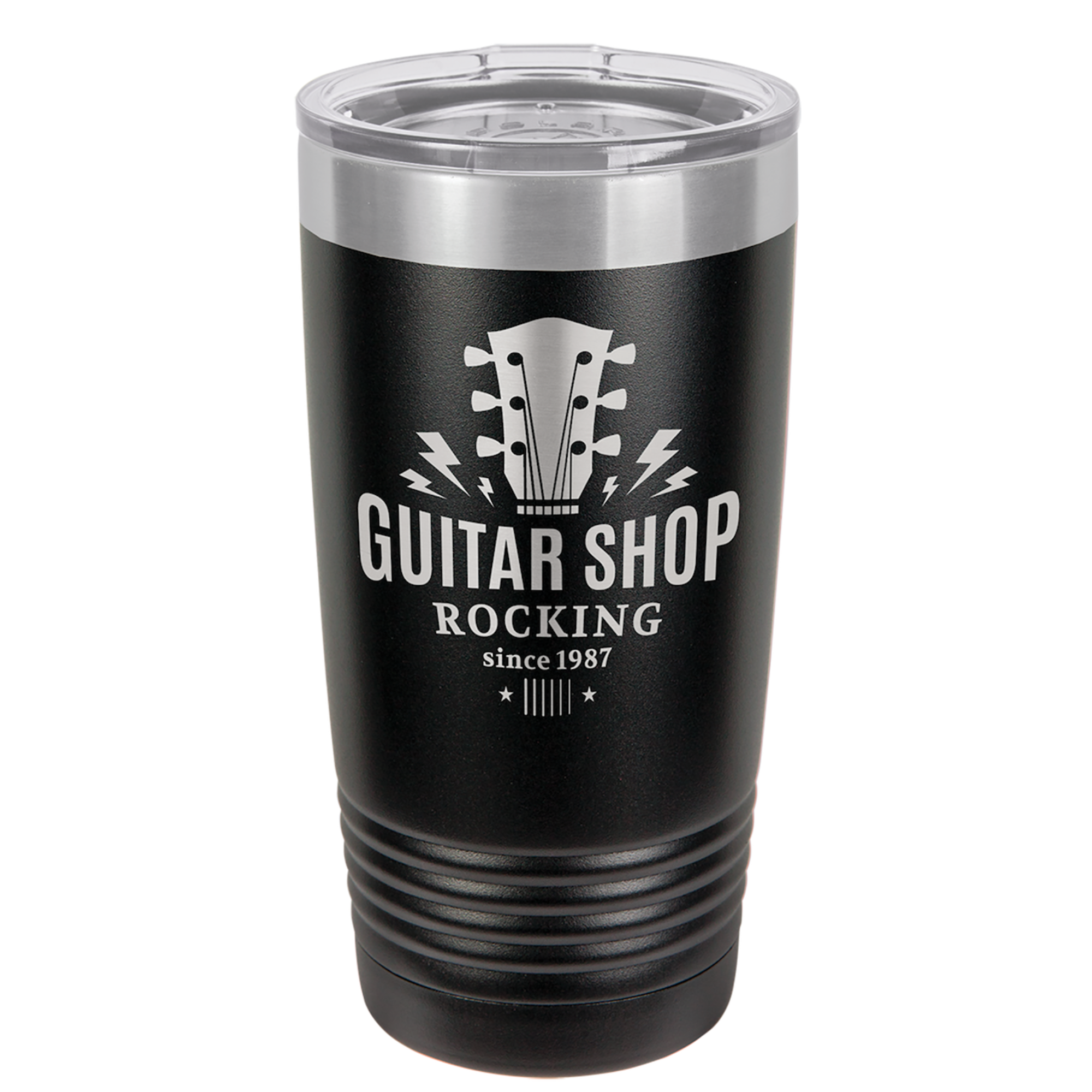 Polar Camel 20 oz. Ringneck Tumbler with Clear Lid