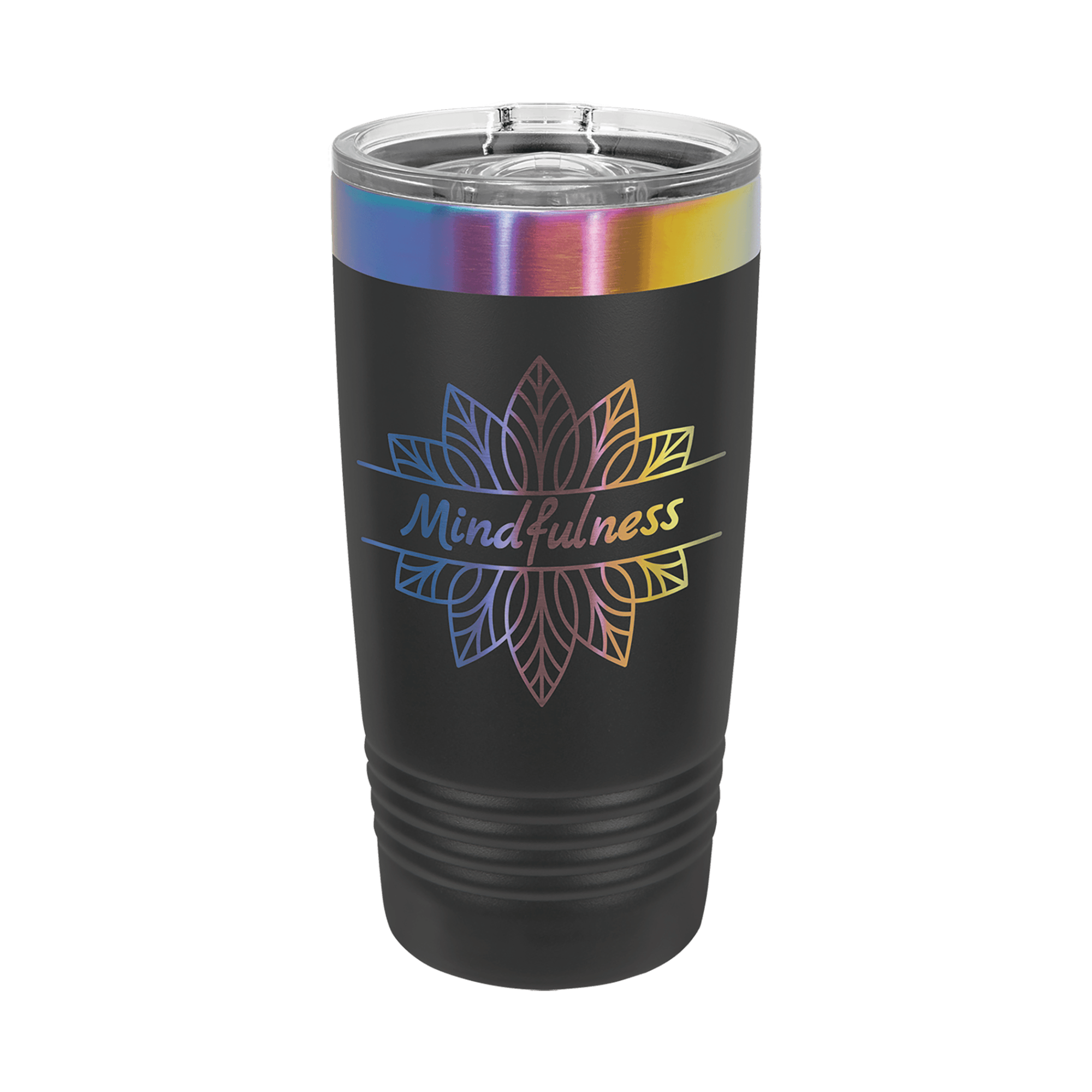 Polar Camel 20 oz. Ringneck Tumbler with Clear Lid - Special Colors