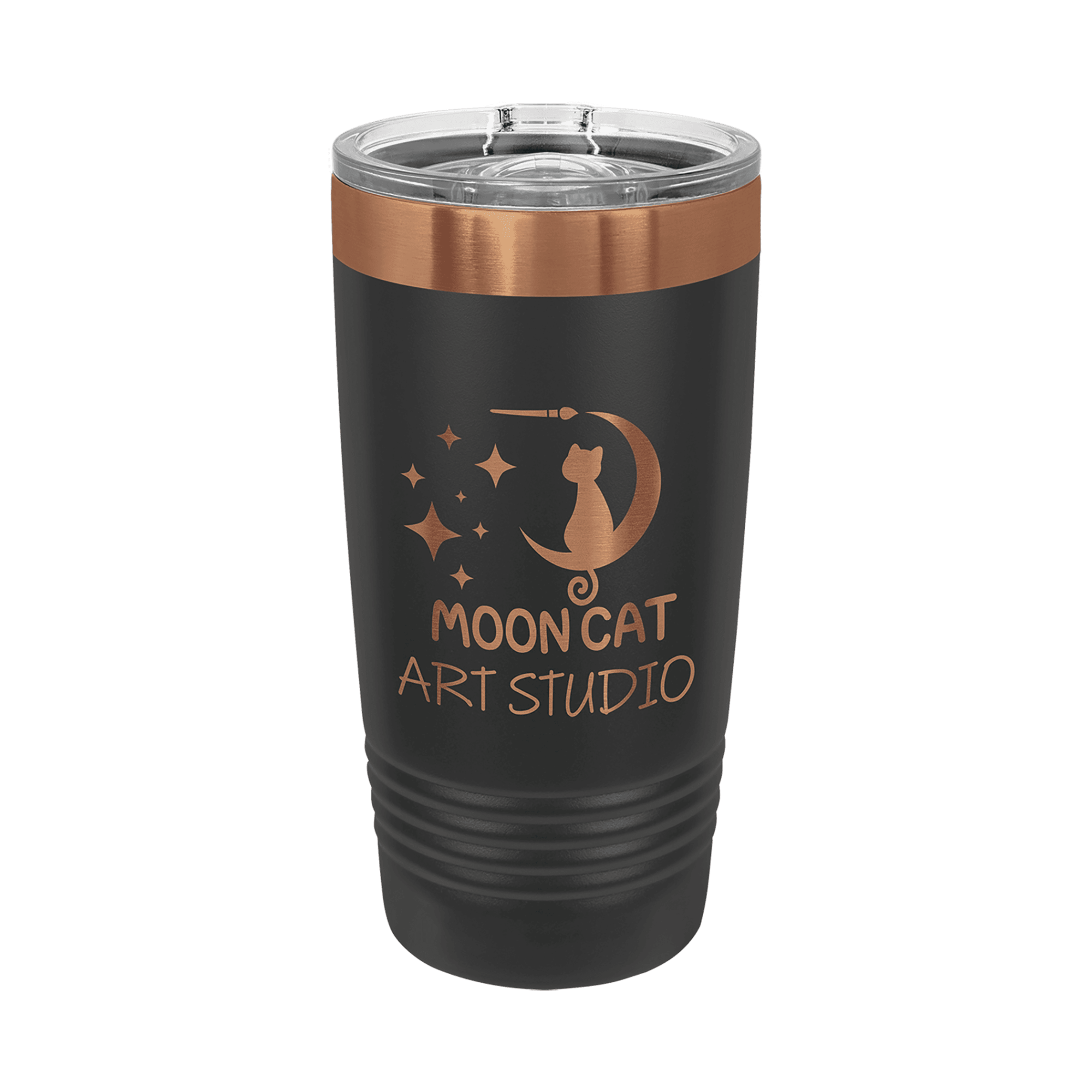 Polar Camel 20 oz. Ringneck Tumbler with Clear Lid - Special Colors