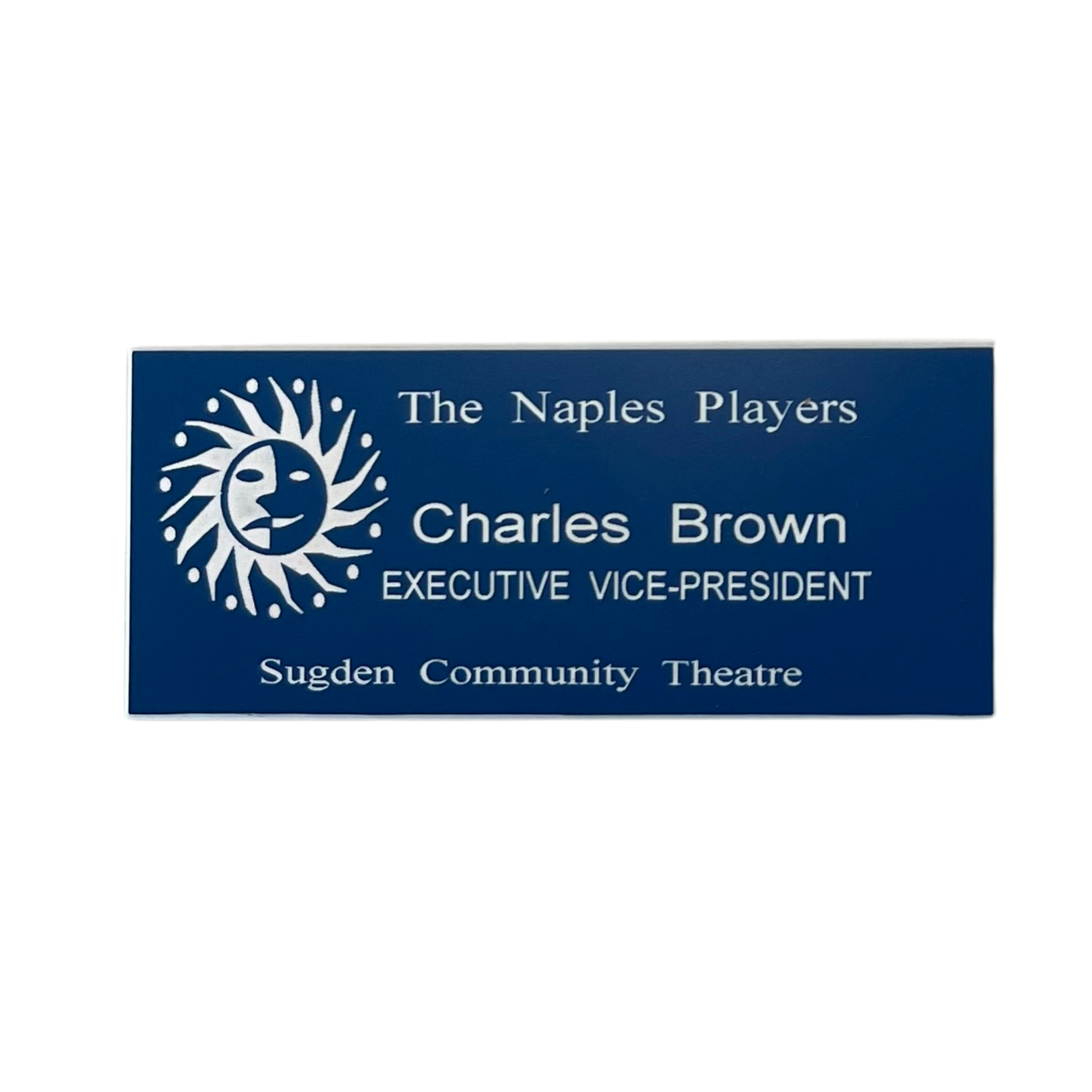 Engraved Plastic Name Badges/Tags