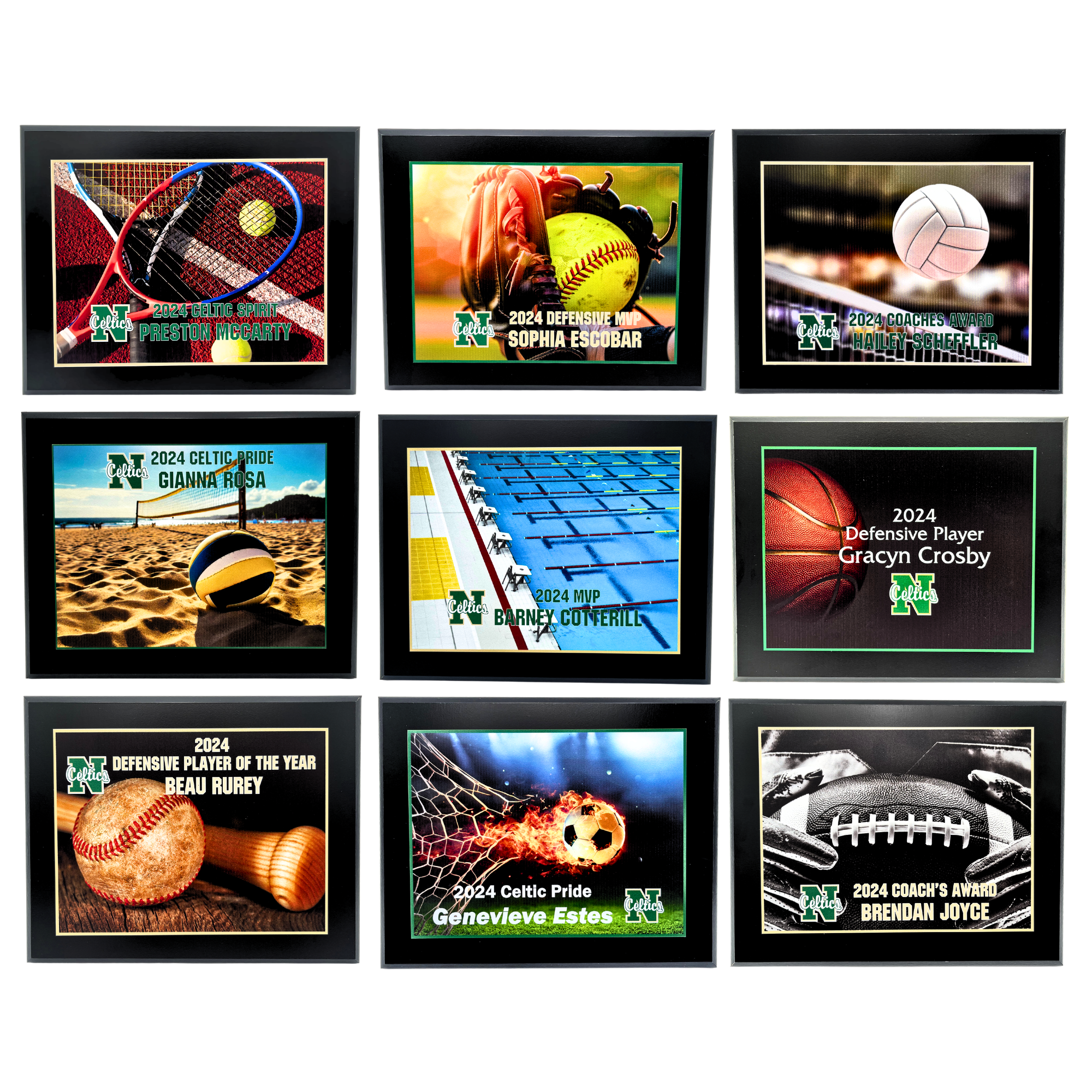 Custom UV-Printed Plaque