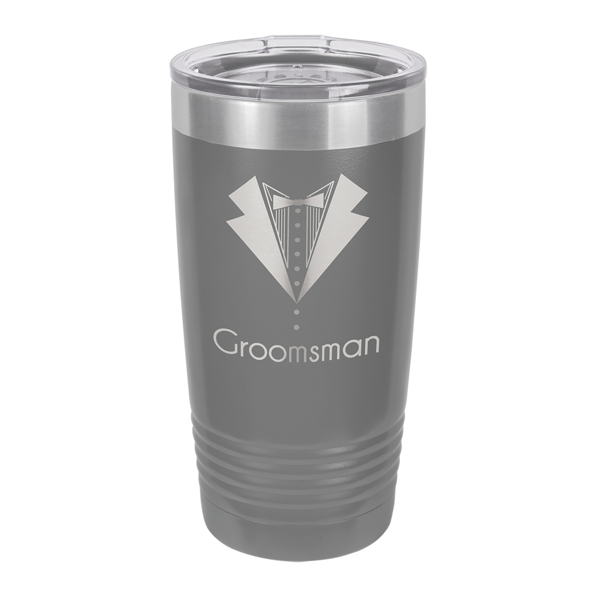 Polar Camel 20 oz. Ringneck Tumbler with Clear Lid