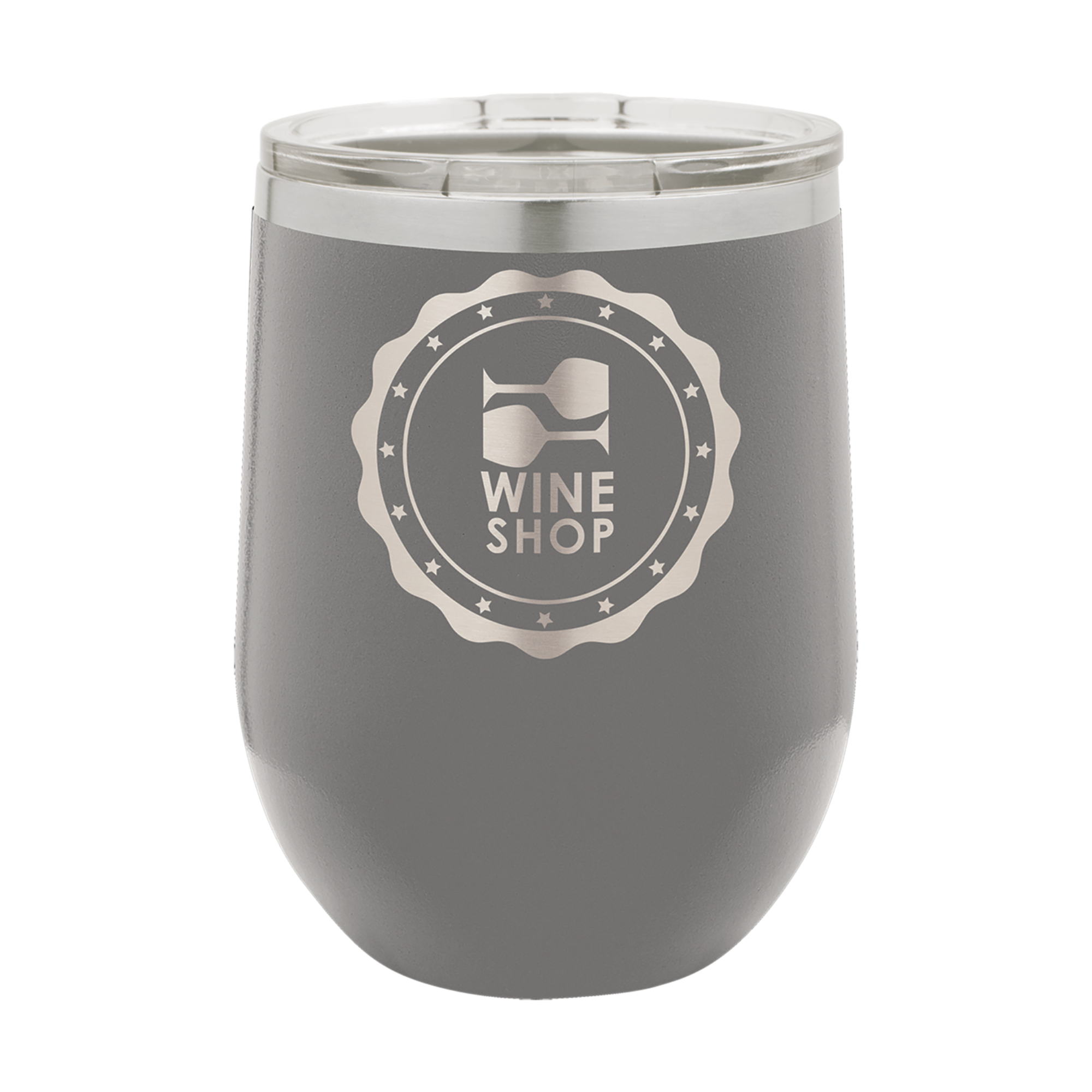 12 oz. Insulated Stainless Steel Stemless Wine Glass