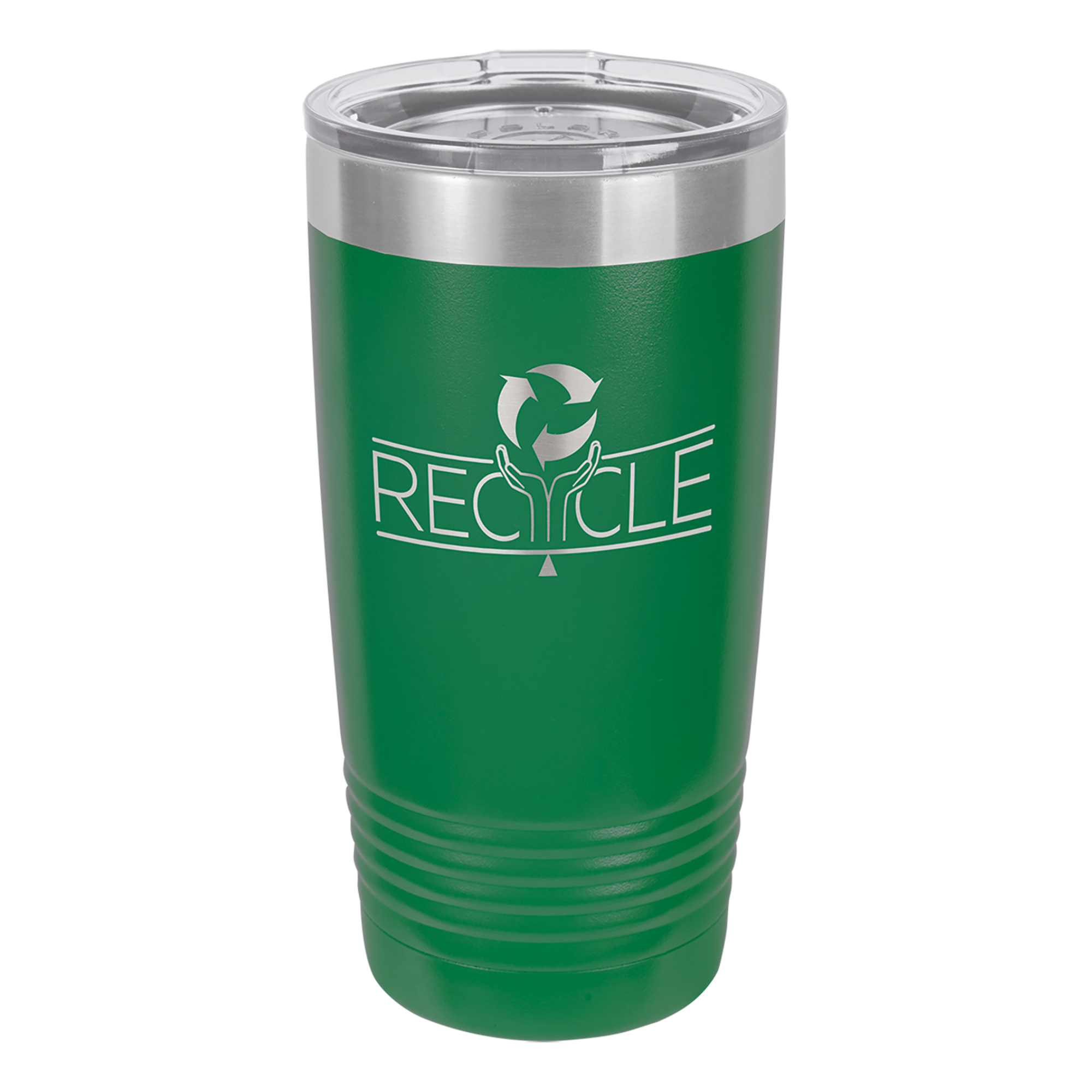 Polar Camel 20 oz. Ringneck Tumbler with Clear Lid