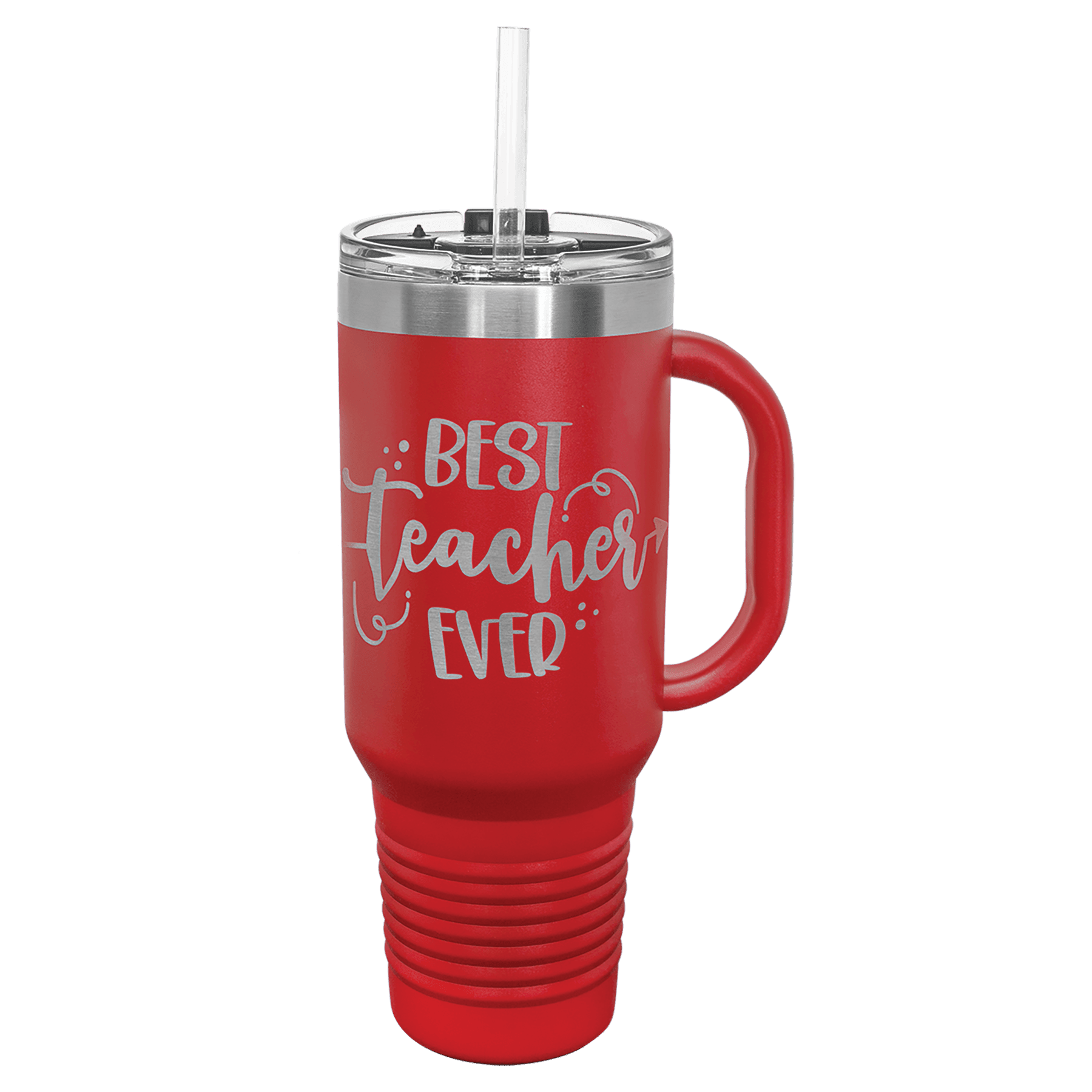40 oz. Insulated Stainless Steel Travel Mug with Handle