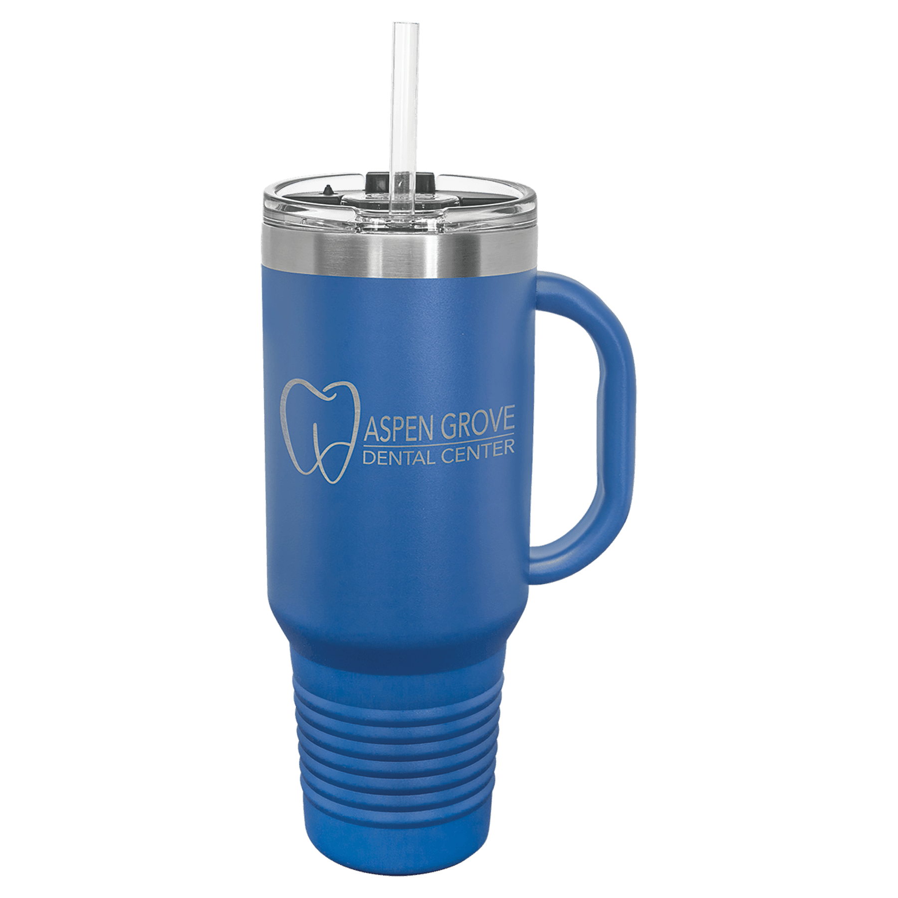 40 oz. Insulated Stainless Steel Travel Mug with Handle