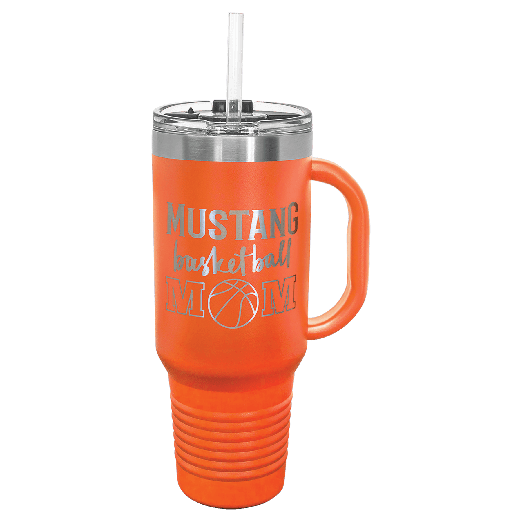 40 oz. Insulated Stainless Steel Travel Mug with Handle