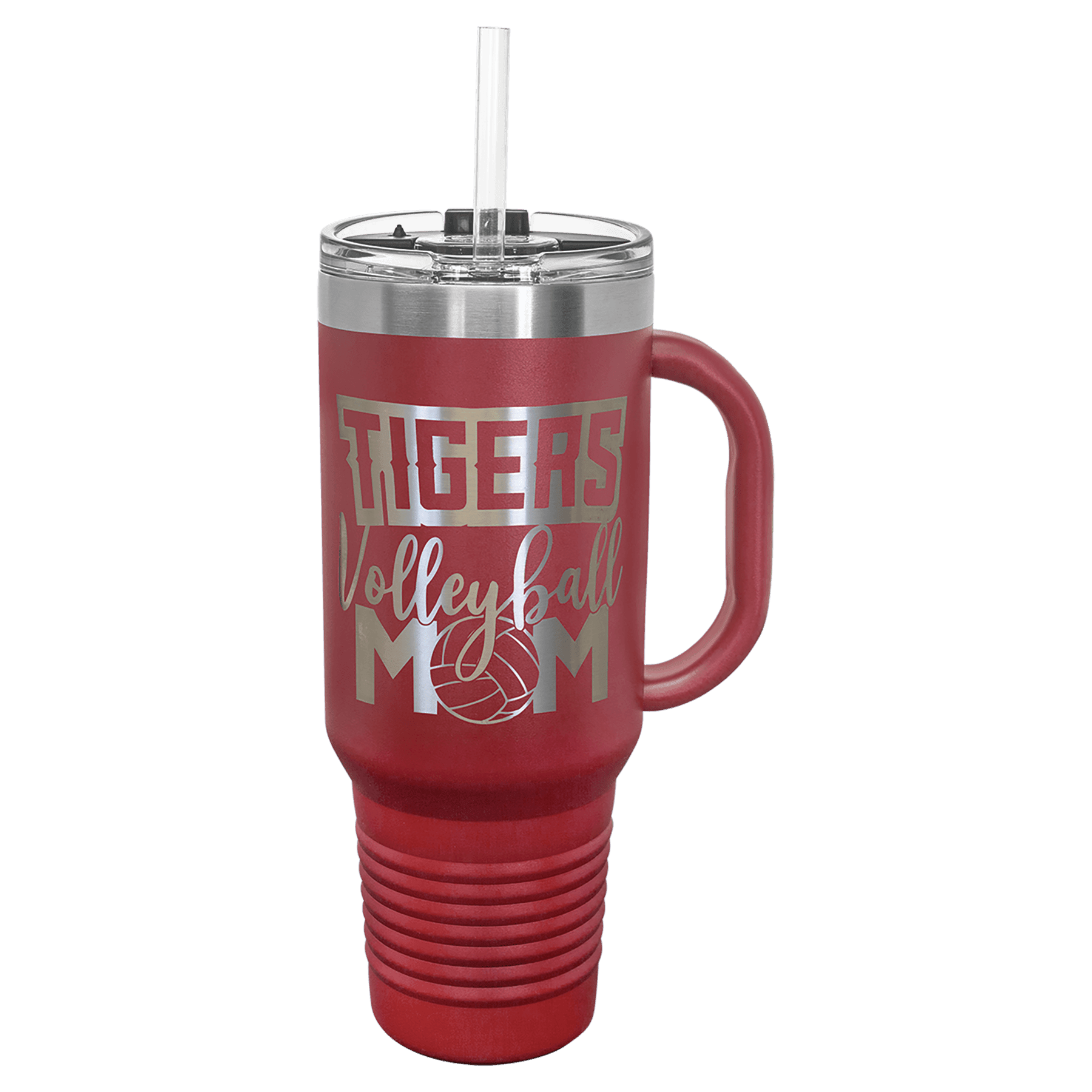 40 oz. Insulated Stainless Steel Travel Mug with Handle
