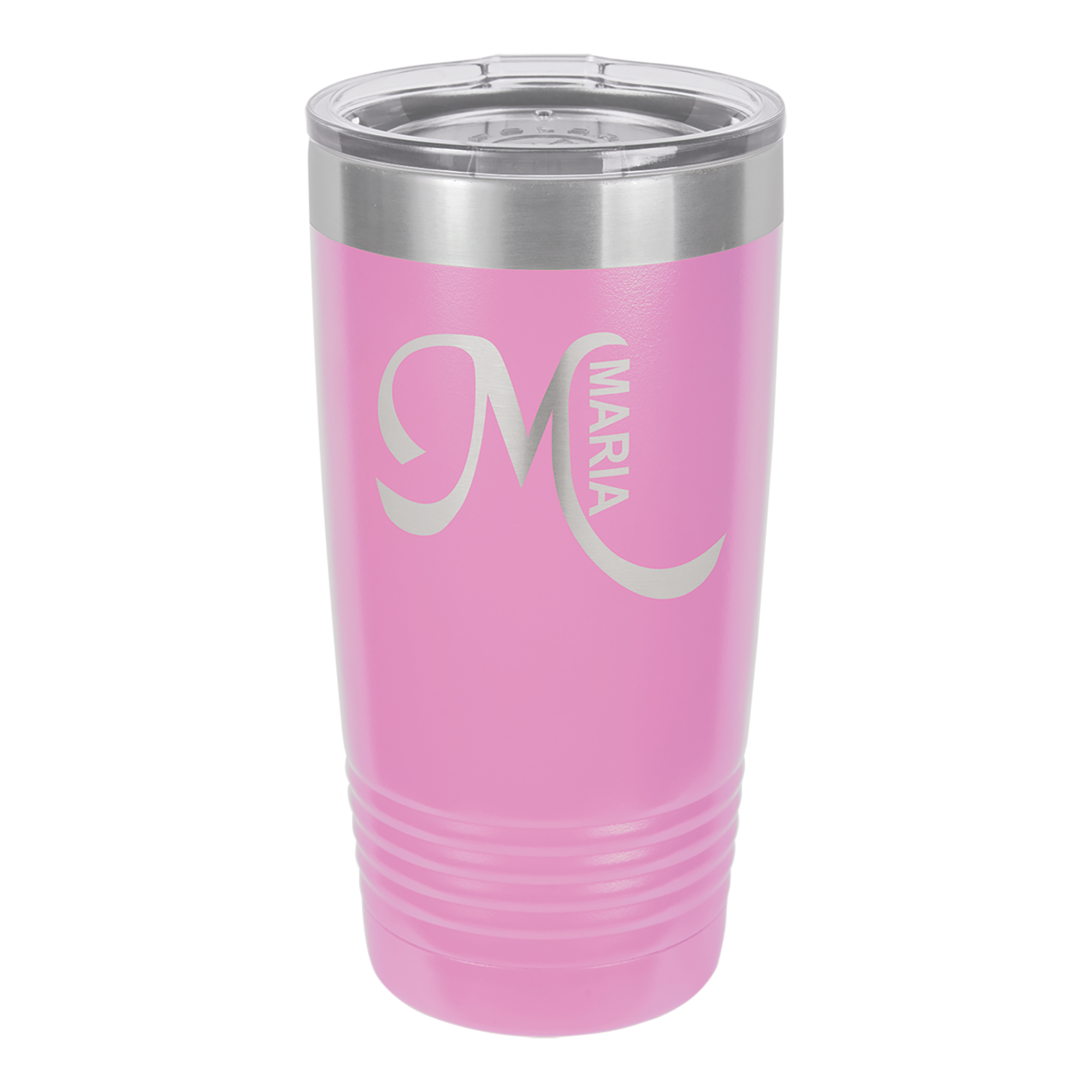 Polar Camel 20 oz. Ringneck Tumbler with Clear Lid