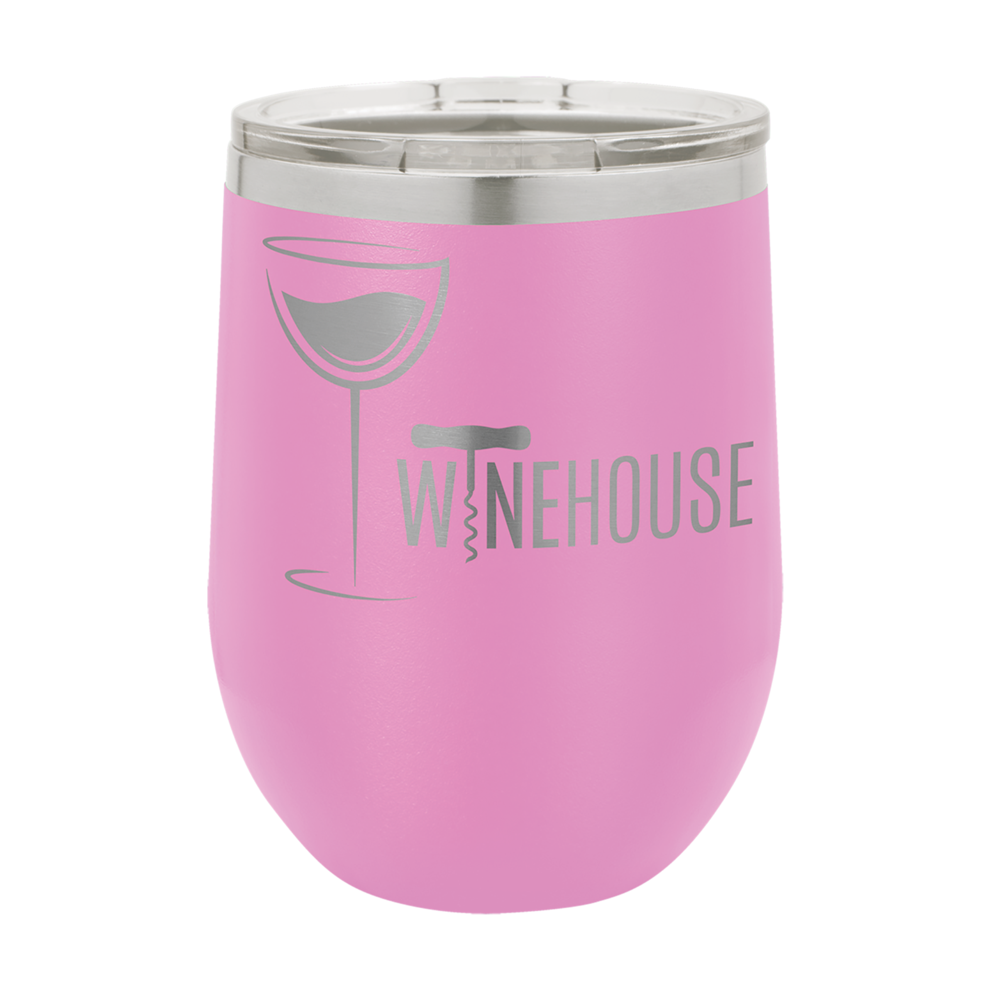 12 oz. Insulated Stainless Steel Stemless Wine Glass