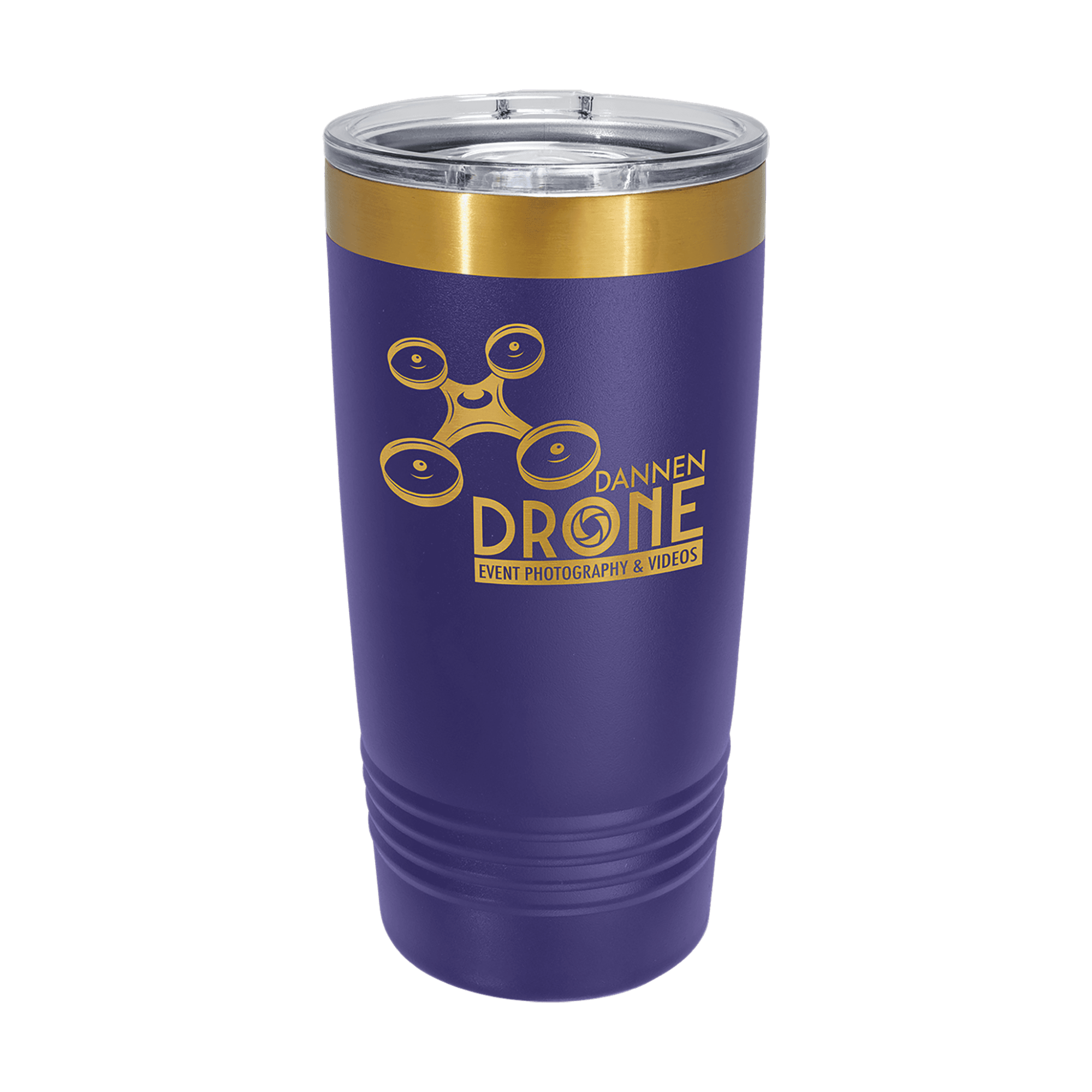 Polar Camel 20 oz. Ringneck Tumbler with Clear Lid - Special Colors