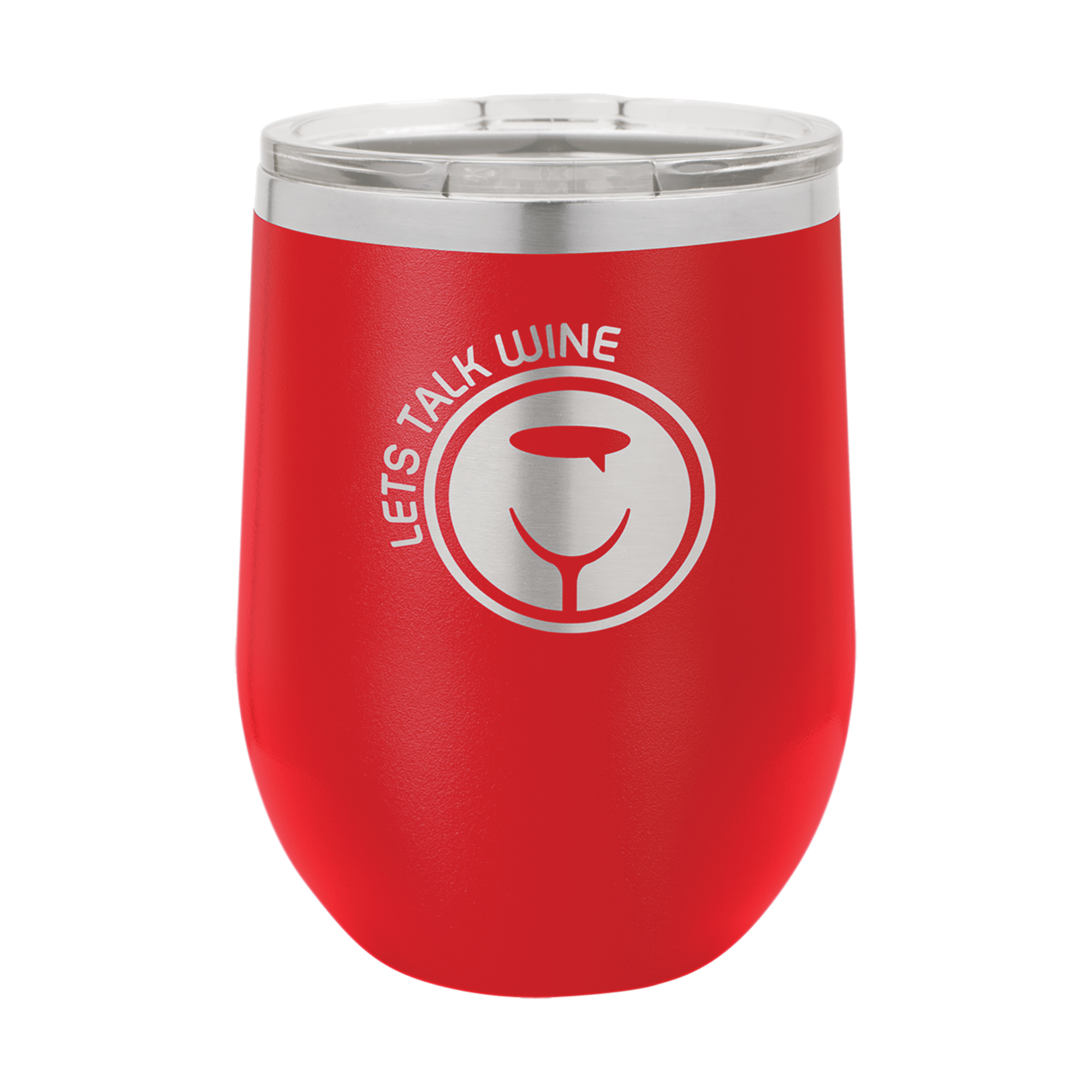12 oz. Insulated Stainless Steel Stemless Wine Glass