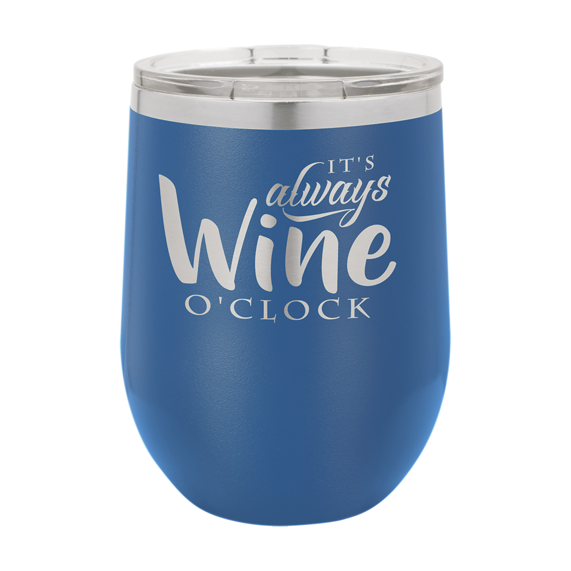 12 oz. Insulated Stainless Steel Stemless Wine Glass