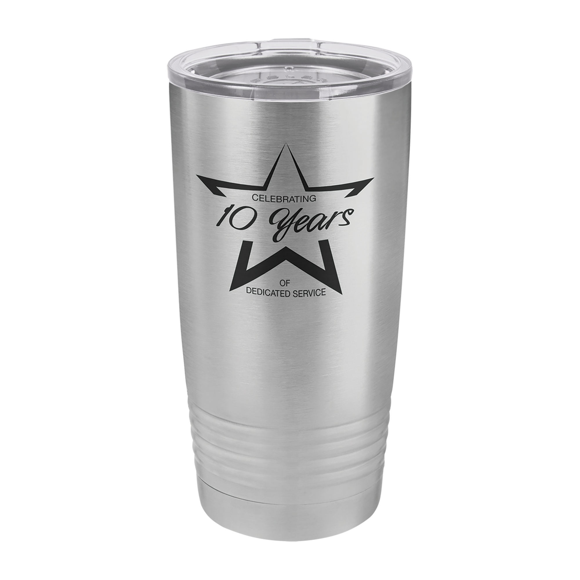 Polar Camel 20 oz. Ringneck Tumbler with Clear Lid