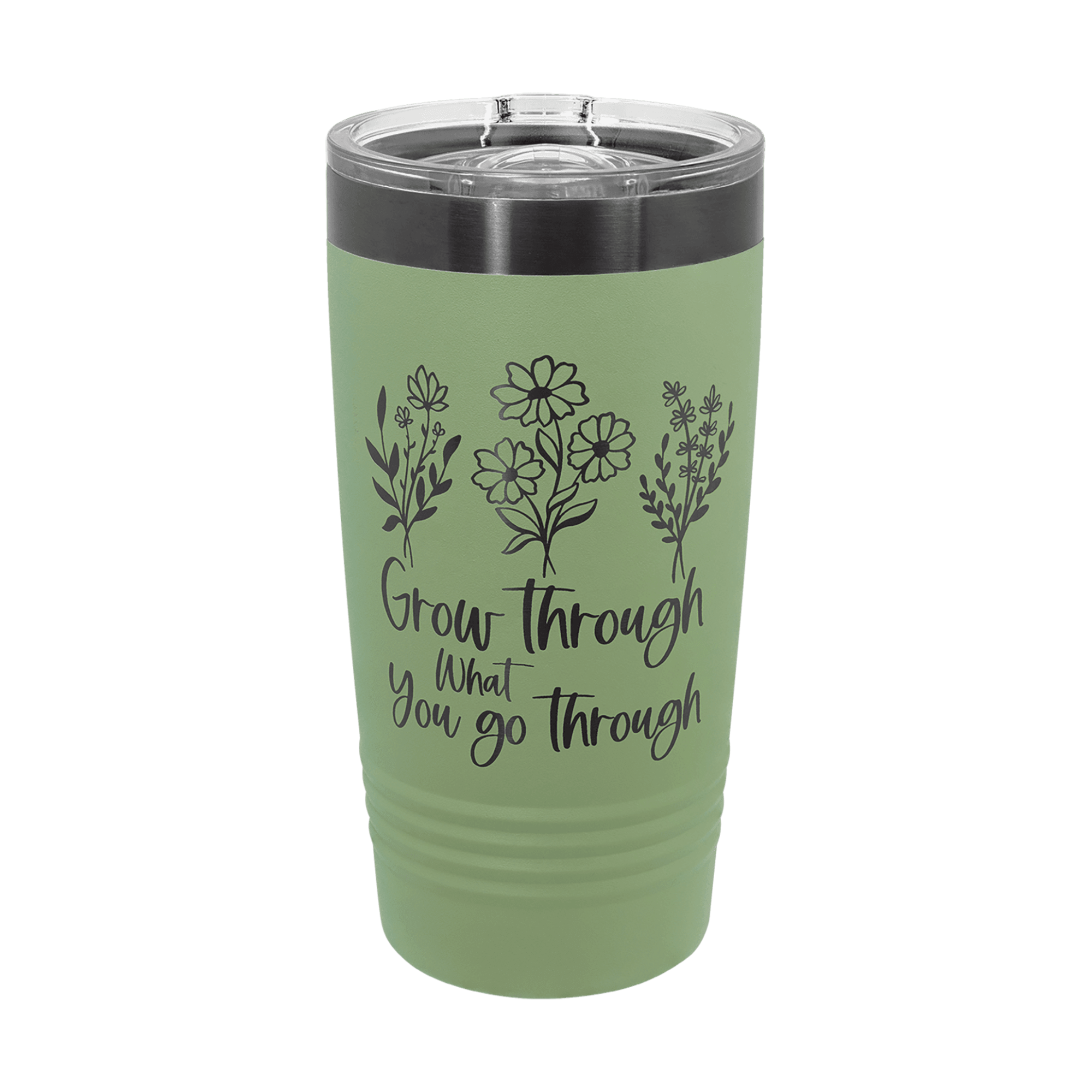 Polar Camel 20 oz. Ringneck Tumbler with Clear Lid - Special Colors