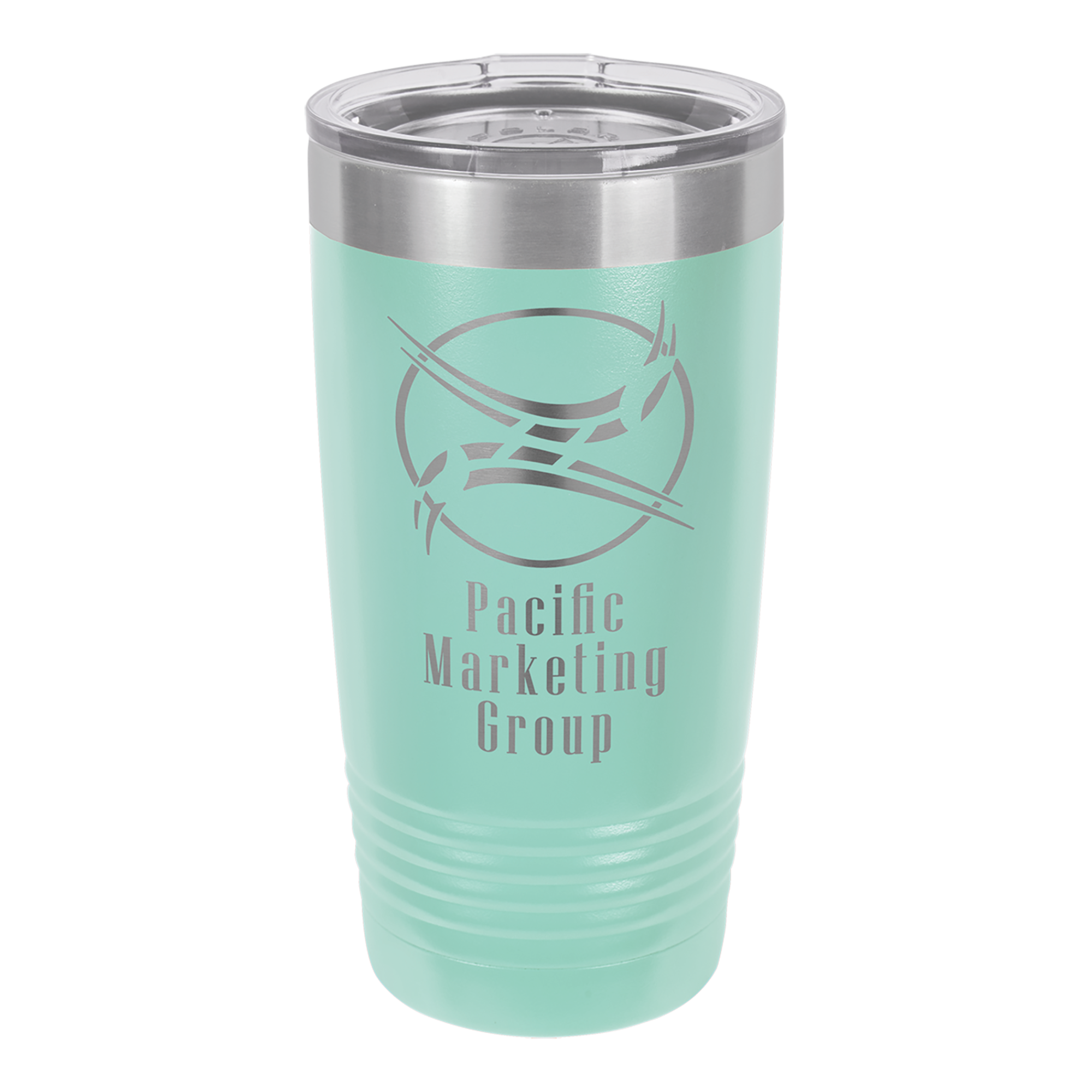 Polar Camel 20 oz. Ringneck Tumbler with Clear Lid