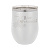 12 oz. Insulated Stainless Steel Stemless Wine Glass
