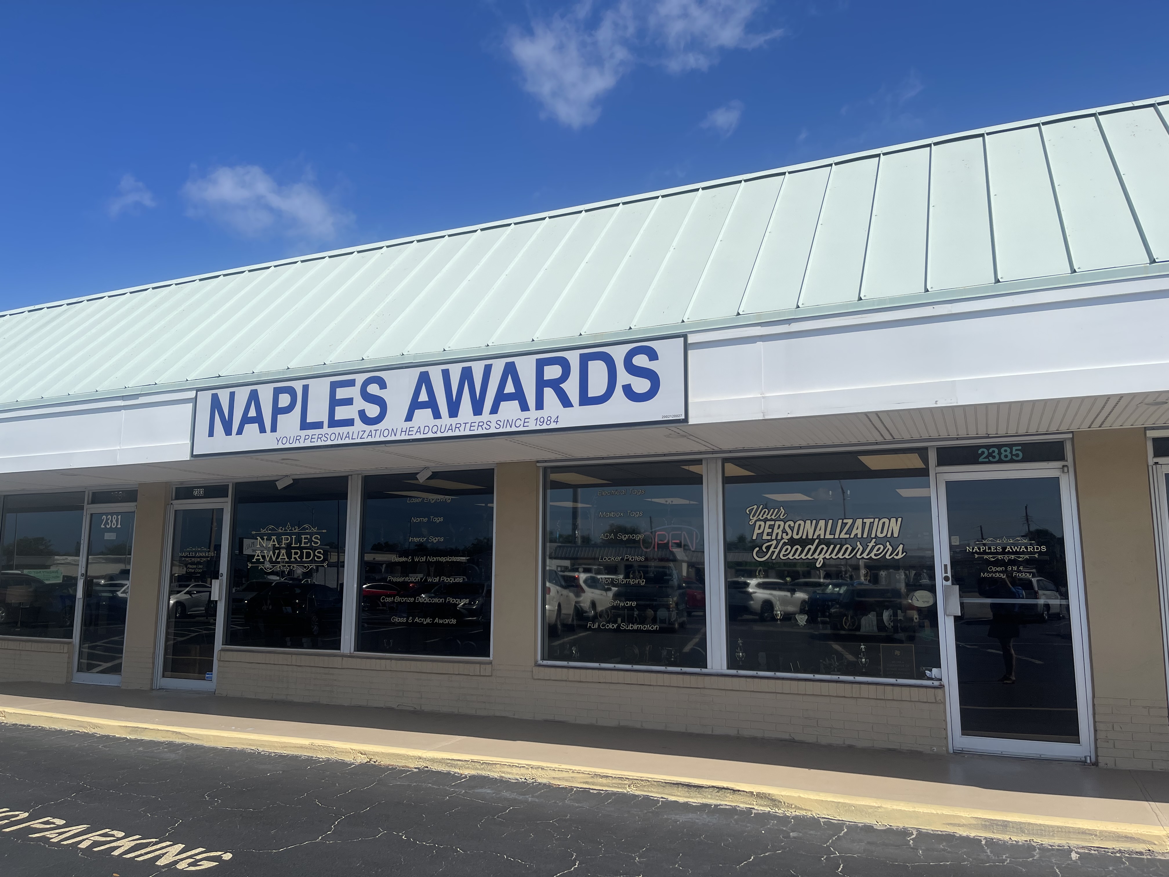 Proudly Serving the Greater Naples Community